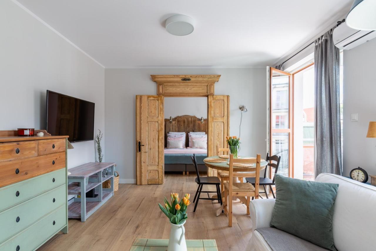 Apartament Bulvar Premium Starówka Elblag Bagian luar foto