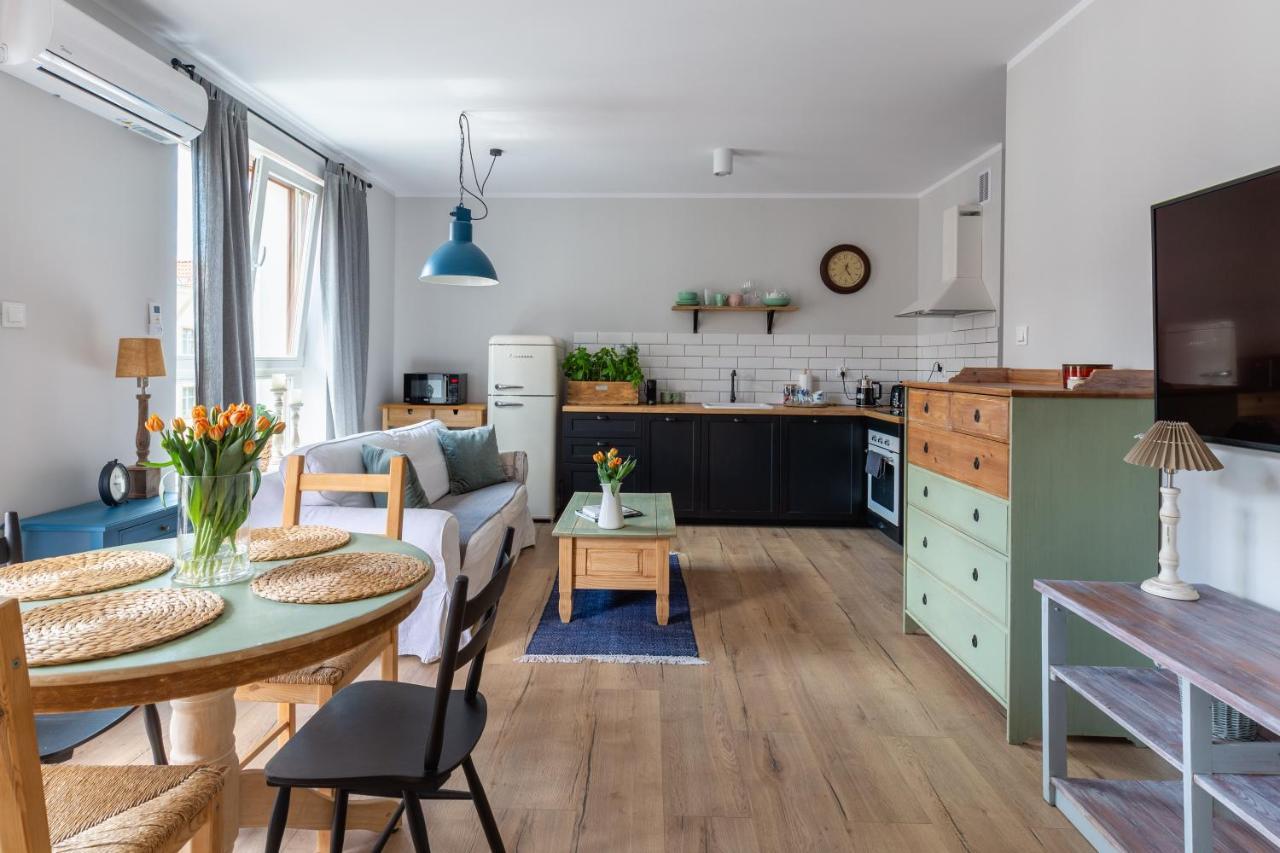 Apartament Bulvar Premium Starówka Elblag Bagian luar foto